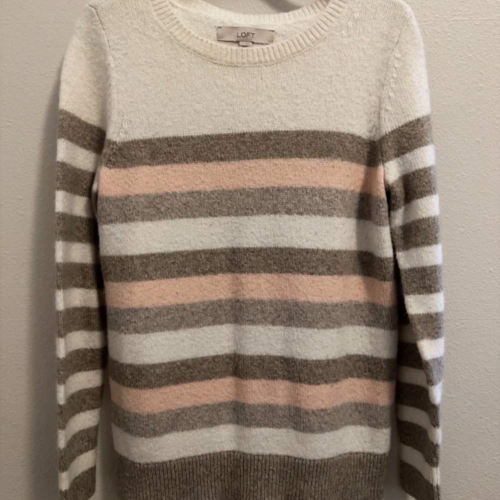 Loft Striped Sweater